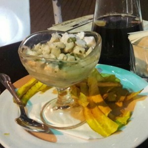 ceviche de corvina