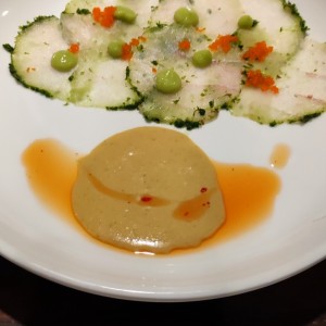 Carpaccio de mero