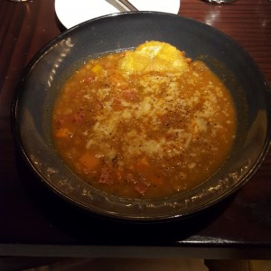 sopa de lentejas