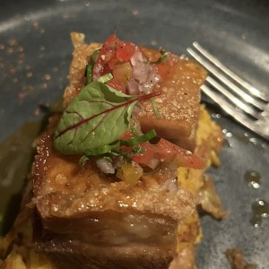 Tacu Tacu Pork Belly Crispy