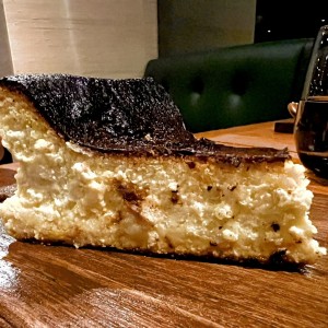 Tarta de queso Vasca