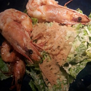 Caesar Salad con Langostinos