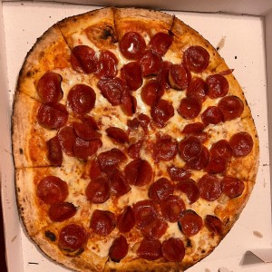 Pizza de pepperoni 