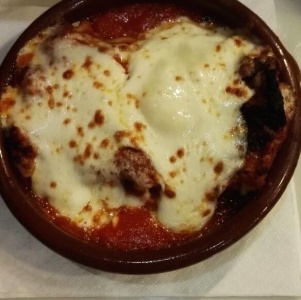 Lasagna con carne molida