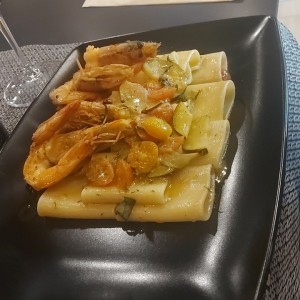 Paccheri LIDO con Langostinos