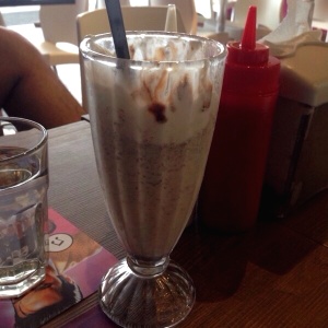 Milkshake de oreo