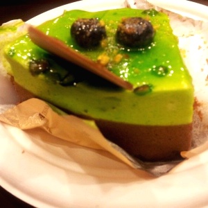 Pastel de Pistacho 