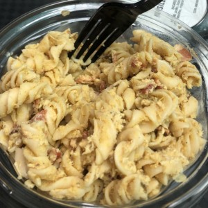 fusilli con pollo