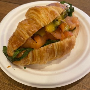 Croissant de salmon 