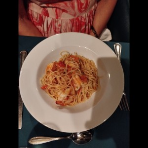 Spaghetti Olio o a la Mantequilla
