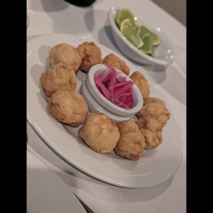 PICOTEO - Calientes - Ceviche Frito