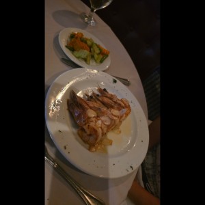 LANGOSTINOS - con Ajo Rostizado