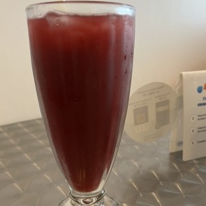 Jugo de frambuesa