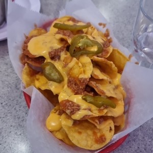 nachos con chile