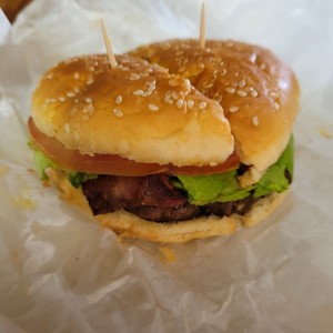 hamburguesa tocino