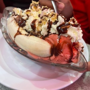 Postres - Banana Split