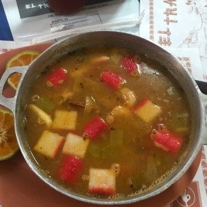 sopa de marisco