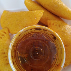 empanadas con salsas