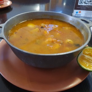 Sopa de mariscos