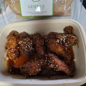 Sesame spice wings