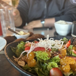 Arroz Thai con virutas de papa