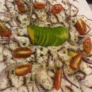 Carpaccios - Carpaccio de Pulpo