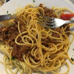 spaguetti bolognesa 