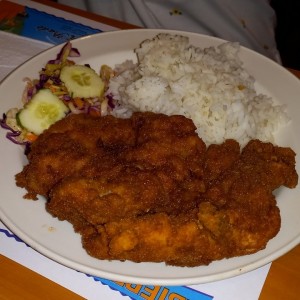 Milanesa de pollo....