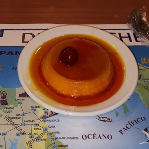 Flan de la casa