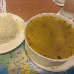 sancocho con arroz