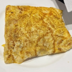 Omelette con Dos Ingredientes