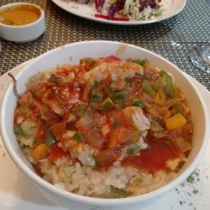 guacho de mariscos grande