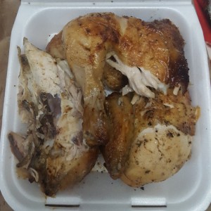 pollo entero asado