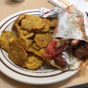 Pita doradito con patacones