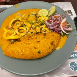 Tacu Tacu de Mariscos