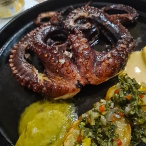 pulpo a la parrilla