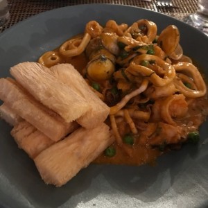 Picante de mariscos