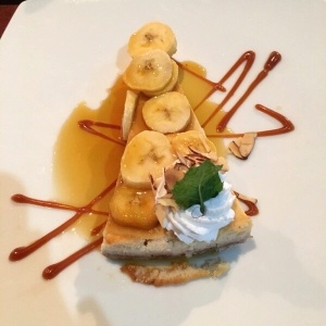 Banana cheesecake