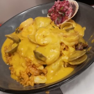 Platos Fuertes - Arroz con Mariscos