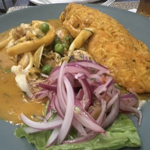 TACU TACU DE MARISCOS