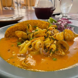 Tacu Tacu de Mariscos