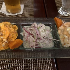 PIQUEO TRES CEVICHES