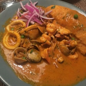 TACU TACU DE MARISCOS