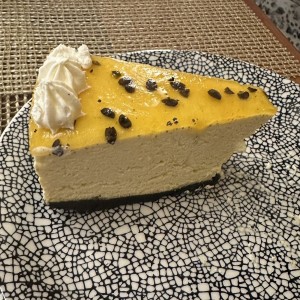 Postres - Cheesecake de Maracuya