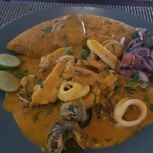 TACU TACU DE MARISCOS