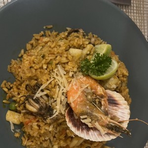 Platos Fuertes - Arroz Con Mariscos