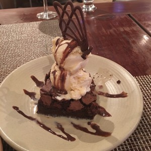 ice cream brownie