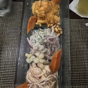 PIQUEO TRES CEVICHES