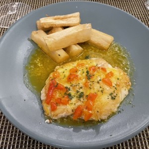 Corvina al Ajillo