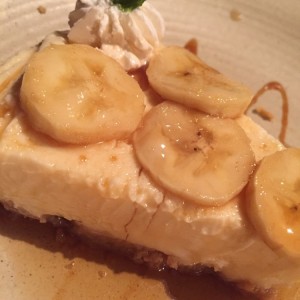 cheesecake de banana